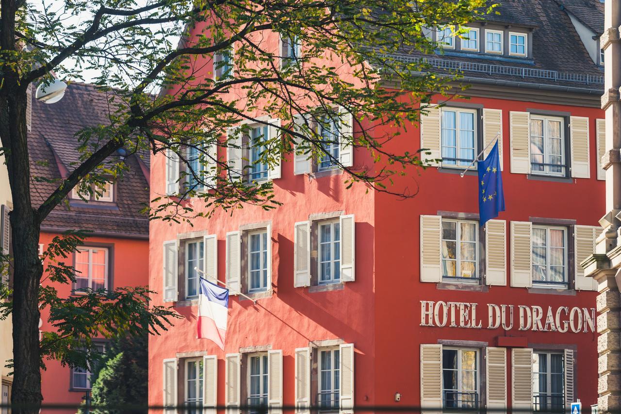 Hotel Du Dragon Страсбург Экстерьер фото